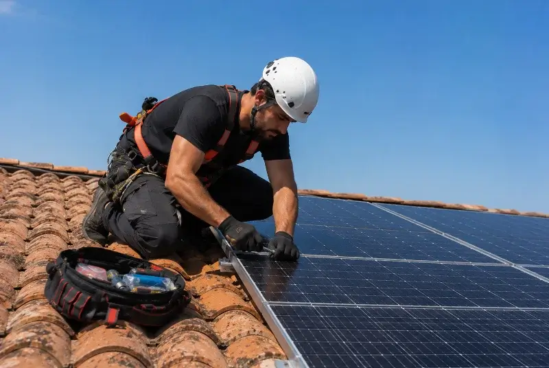 Maintenance et monitoring de panneaux solaires à Duppigheim