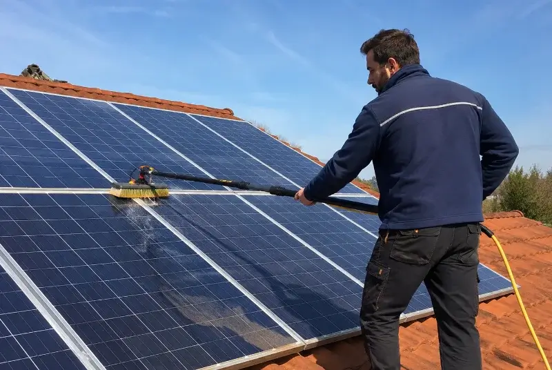 Nettoyage et entretien de panneaux solaires à Duppigheim